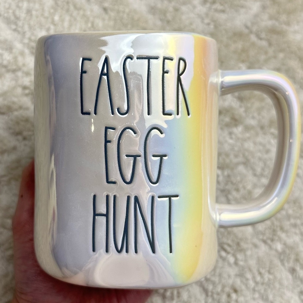 Rae Dunn Easter Luster Iridescent Mug